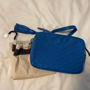 Tory Burch royal blue cross body